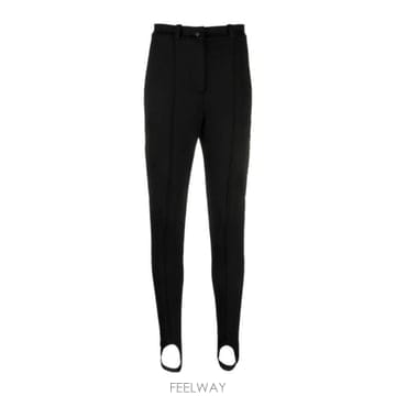23FW 카사블랑카 카사블랑카 팬츠 Con Staffe 여성 WF23TR16003 TP579246175