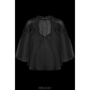 26FW 이자벨마랑 탑 Parina HT0902FAD3J04EBLACK TP579533897