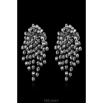 Isabel Marant 26FW ���ں����� Clip on earrings with shimmering ũ����Ż BL0174FAB3B26FW ���ں����� Clip on earrings with shimmering ũ��