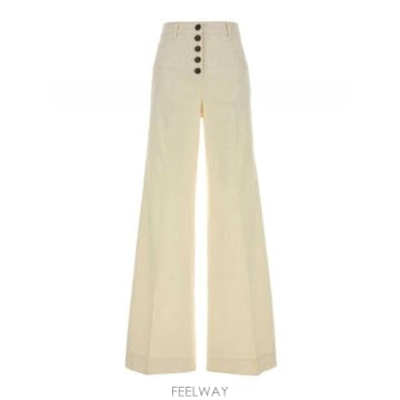 ETRO 26SS Etro Cream Stretch ��ư ���� Flare Jeans WRNB0004AU116W027526SS Etro Cream Stretch ��ư ���� Flare Jeans WRNB0004