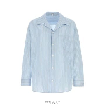 Loewe 26SS Loewe Embroidered poplin ���� H526Y05XAIWHITENAVY TP5791426SS Loewe Embroidered poplin ���� H526Y05XAIWHITENAVY