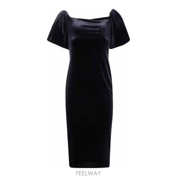 Ralph Lauren 25FW ���� �η� Faraine ��Ʈ Sleeve Cocktail �巹�� 253P03431001 TP58025FW ���� �η� Faraine ��Ʈ Sleeve Cocktail �巹�� 253