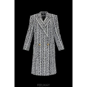 Balmain 26FW Balmain Double breasted ��Ʈ with pockets HF1UB165XM15EAB26FW Balmain Double breasted ��Ʈ with pockets HF1UB16