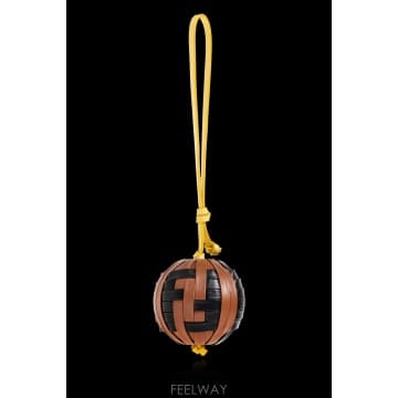 FENDI 26SS Fendi FF SPHERA WOVEN ���� CHARM 7AS482AW38F1W4U TP58065526SS Fendi FF SPHERA WOVEN ���� CHARM 7AS482AW38F1W4U 