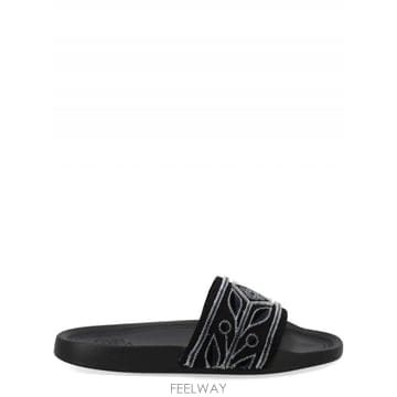 CASABLANCA 26SS CASABLANCA SLIDE WITH �ΰ� ASP26FW08401MBLACK TP57897883426SS CASABLANCA SLIDE WITH �ΰ� ASP26FW08401MBLACK TP5