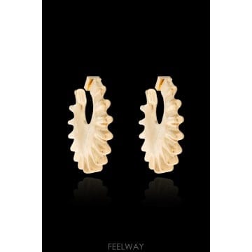 Jacquemus ��ũ���� Hoop earrings in the ������ of a seahorse JWW00802AOT40632��ũ���� Hoop earrings in the ������ of a seahorse JWW