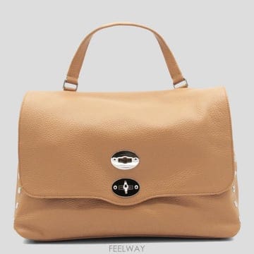 Zanellato Zanellato Premium pebbled ����  Flap closure with buckle  AdjuZanellato Premium pebbled ����  Flap closure with buck