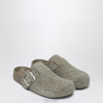 Loewe 25SS Loewe Ease Buckle mule in khaki �׸� M816V29X12SUE4160 TP25SS Loewe Ease Buckle mule in khaki �׸� M816V29X12SU