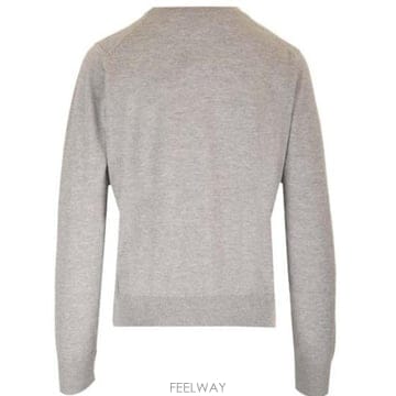 25SS Maison Kitsune 베이비 Fox 울 점퍼 MW00816KT1036H131 TP5784000