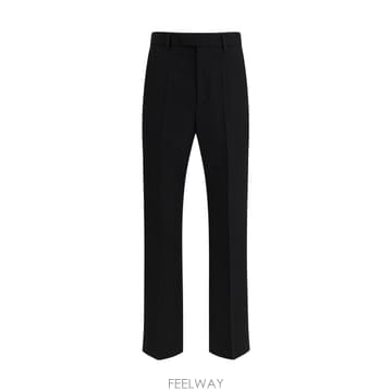 발렌티노 스트레이트 팬츠 Black