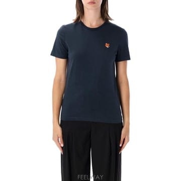 Maison Kitsune 26SS Maison Kitsune FOX HEAD REGULAR TEE ���� 26PPW00113KJ702626SS Maison Kitsune FOX HEAD REGULAR TEE ���� 26PPW001