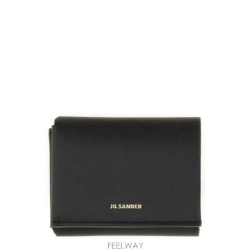 (해외배송) 질샌더 Jil Sander 로고 엠보싱 3단 지갑 J25UI0005P5995