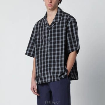 STUDIO NICHOLSON 26SS ��Ʃ������ݽ� Kline ���� ���� üũ pattern KLINESNM1414BP TP580853926SS ��Ʃ������ݽ� Kline ���� ���� üũ pattern KLINE