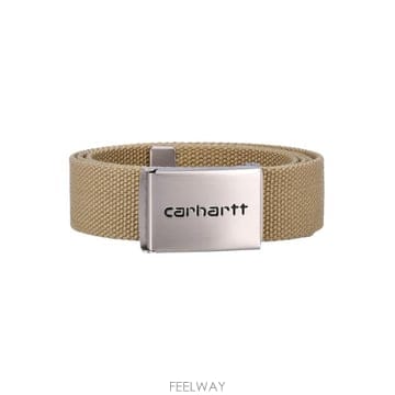 (해외배송) 칼하트 Carhartt WIP 크롬 클립 벨트 I019176