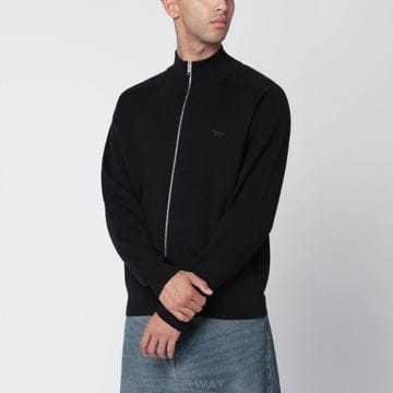 Maison Kitsune 25FW Maison Kitsune Technical Merino �� ��Ʈ ���� PM02113KT1168P125FW Maison Kitsune Technical Merino �� ��Ʈ ���� PM02