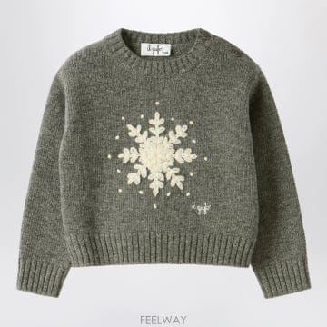 | Other Brand | 25FW �ϱ��� Grey �� ������ with snowflake motif A25GMA0006EM220WO0825FW �ϱ��� Grey �� ������ with snowflake motif A25GMA