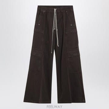 Rick Owens 25FW DRKSHDW ��ũ powder grey nylon Double Cargo Jumbo Belas t25FW DRKSHDW ��ũ powder grey nylon Double Cargo Jumbo