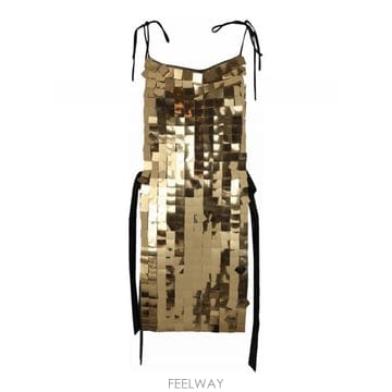 | Other Brand | 23FW Maria Calderara Corazza macro square sequins on tulle ��23FW Maria Calderara Corazza macro square sequins on t