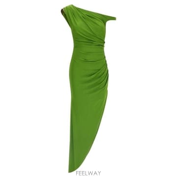 | Other Brand | 26SS �����ں�Ÿ ����Ű Abito asimmetrico �����ں�Ÿ ����Ű in ���� crepe AB90626SS �����ں�Ÿ ����Ű Abito asimmetrico �����ں�Ÿ ��