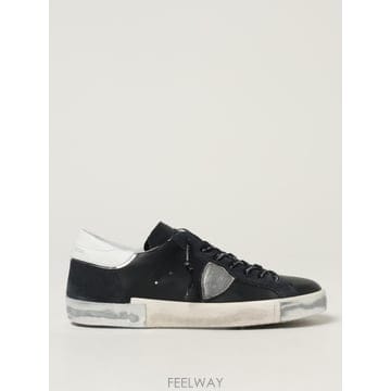 Philippe Model �ʸ��� ���� ����Ŀ��  Round toe  Front ���̽� �� fastening  Contrasting�ʸ��� ���� ����Ŀ��  Round toe  Front ���̽� �� fas