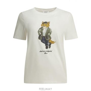 Maison Kitsune 26FW Maison Kitsune Weekend Fox Crew �� T ���� MRWJT11KJ7026P1026FW Maison Kitsune Weekend Fox Crew �� T ���� MRWJT11