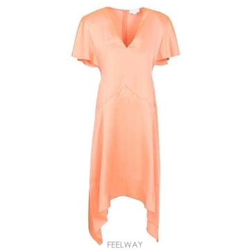 Stella McCartney 26SS ���ڶ� ��īƮ�� Envers Satin V �� �巹�� 6A06573FU3026603 TP57924526SS ���ڶ� ��īƮ�� Envers Satin V �� �巹�� 6A06573F
