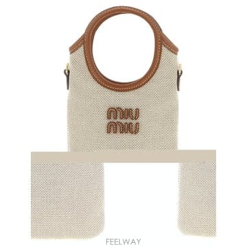 Miu Miu 26SS �̿�̿� HORIZONTAL �� IN CANVA 5ZT080ACRNF062F TP57929959826SS �̿�̿� HORIZONTAL �� IN CANVA 5ZT080ACRNF062F T