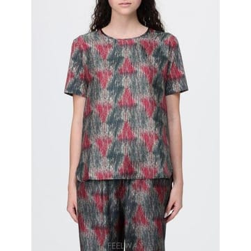 Max Mara 26SS �������� Blusa MM �������� in raso 2616941077600005 TP57849640126SS �������� Blusa MM �������� in raso 26169410776000