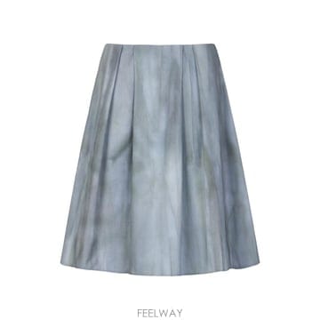 26SS VINCE Knee length pleated 스커트 V157231089503AZW TP578509