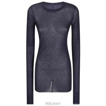 Rick Owens 26FW �������� Maglia Rib Ls T RP02F520209 TP58021689226FW �������� Maglia Rib Ls T RP02F520209 TP580216892