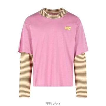 Marni 26SS Marni ��ũ Linen �� ��ư Double Layer T ���� HUMU0365QXUTL015S26SS Marni ��ũ Linen �� ��ư Double Layer T ���� HUMU