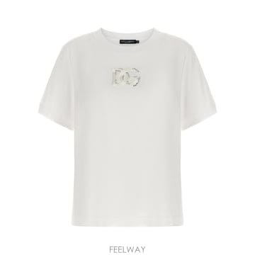 Dolce&Gabbana 26SS ��ü�ذ��ٳ� T ���� with a shimmering �ΰ� F8N08ZGDDMBW0800 TP57826SS ��ü�ذ��ٳ� T ���� with a shimmering �ΰ� F8N08Z