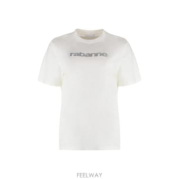 rabanne 24SS ���ڶ�� Rabanne Tshirt 24PJTE145CO0481 TP57880058124SS ���ڶ�� Rabanne Tshirt 24PJTE145CO0481 TP5788005
