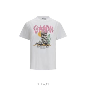 [B1] 가니 A1050253 티셔츠 탑 여성 A1050253151