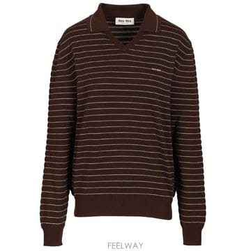 Miu Miu 26FW �̿�̿� �� 15   ���� ��ư STRIPES F 18 ��Ʈ MML05RSOOO184QF0324 T26FW �̿�̿� �� 15   ���� ��ư STRIPES F 18 ��Ʈ MML0