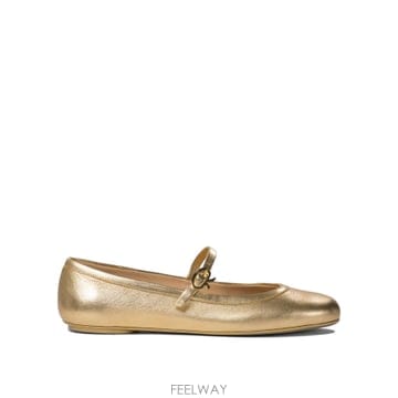 Gianvito Rossi 25SS ���Ⱥ���ξ� Carla Mary jane ballet flats G2222305GOMMEKONG T25SS ���Ⱥ���ξ� Carla Mary jane ballet flats G222230