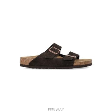 Birkenstock 26SS BIRKENSTOCK Birkenstock Arizona Suede Flat ���� in Mocha26SS BIRKENSTOCK Birkenstock Arizona Suede Flat ���� i
