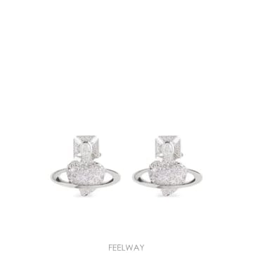 ViVienne westwood 26FW ���� ����Ʈ��� ���� earrings 6201036H02P102PLATINUM TP5803979926FW ���� ����Ʈ��� ���� earrings 6201036H02P102PLA