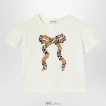 Burberry 26FW Burberry Chalk ȭ��Ʈ T ���� with ���� with Checked pattern 8126FW Burberry Chalk ȭ��Ʈ T ���� with ���� with Check