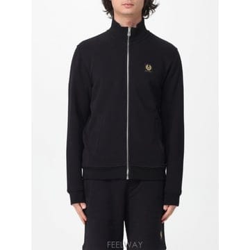 Belstaff 26SS BELSTAFF Felpa in cotone con �� Belstaff 100050BLACK TP526SS BELSTAFF Felpa in cotone con �� Belstaff 100050BL