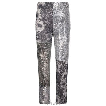 Maison Margiela �������������� Patchwork trousers with floral sequins, ��Ƽ �÷� S29KA0�������������� Patchwork trousers with floral sequins,