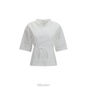 [B1] 캘빈 클라인 LV0VY0W512 블라우스 셔츠 탑 여성 LV0VY0W512OFW