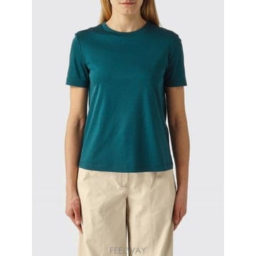 Max Mara 26SS �������� T ���� girocollo MM �������� in misto cotone 2616941067626SS �������� T ���� girocollo MM �������� in misto co