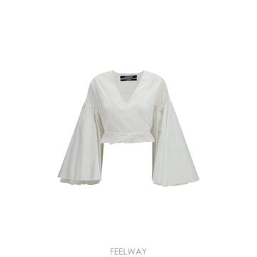 [B1] 자크뮈스 TOW00904AW00648 블라우스 셔츠 탑 여성 TOW00904AW00648100