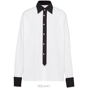 PRADA 24SS ����� ȭ��Ʈ poplin ���������� ���� UCN527SOOO10IVF0964 TP57749323624SS ����� ȭ��Ʈ poplin ���������� ���� UCN527SOOO10