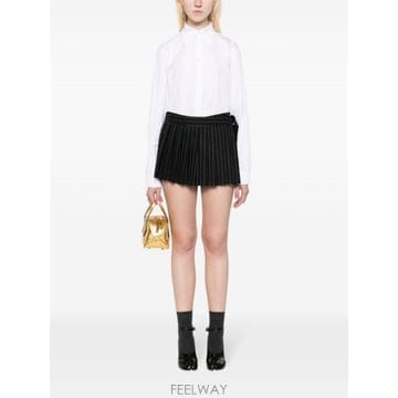 Miu Miu 24SS �̿�̿� SHIRTS MK1818SOOO10RGF0009 TP57789542924SS �̿�̿� SHIRTS MK1818SOOO10RGF0009 TP577895429