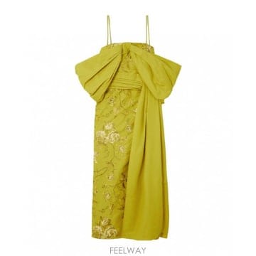 ERDEM 22FW ERDEM ���� �巹�� SS2321866CCFFTEVORADRESSCHARTREUSE TP5789822FW ERDEM ���� �巹�� SS2321866CCFFTEVORADRESSCHARTRE