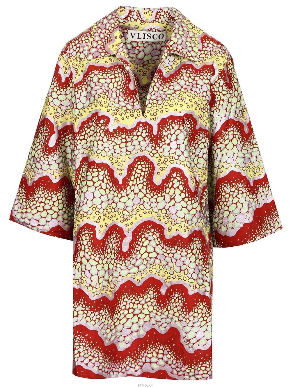| Other Brand | [A9] Vlisco Dialogues VDAW00008BubbleWavesPrint ����콺 ���� ž ����[A9] Vlisco Dialogues VDAW00008BubbleWavesPrint �����