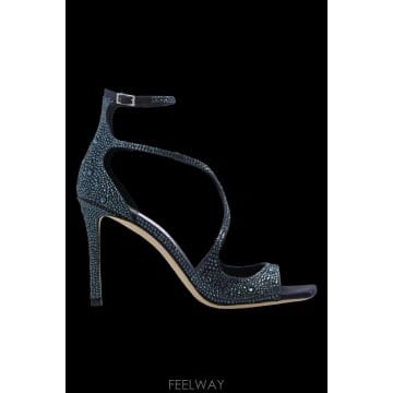 Jimmy Choo 26FW ������ Azia 95 heeled ���� AZIA95SWQMARINE TP57798364626FW ������ Azia 95 heeled ���� AZIA95SWQMARINE TP5779