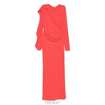 Victoria Beckham 26SS ���丮�ƺ��� ���丮�ƺ��� �巹�� ������ 1425WDR006960ACAYENNE TP57923628226SS ���丮�ƺ��� ���丮�ƺ��� �巹�� ������ 1425WDR00